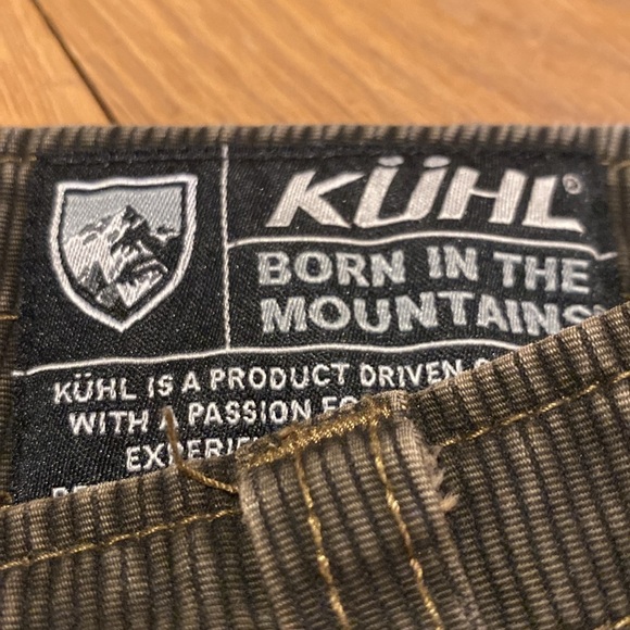 KUHL Fugitiv Corduroy Pants Brown  Gorpcore Size W34 x L29 *FLAW **pls read - Picture 5 of 16